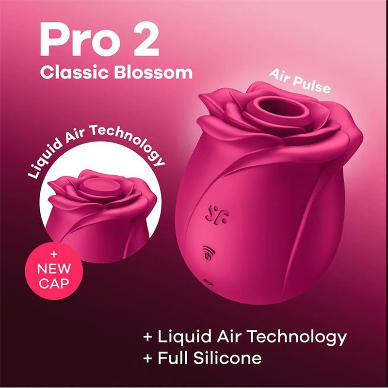 AIR PULSE VIBRATORE PRO 2 CLASSIC BLOSSOM