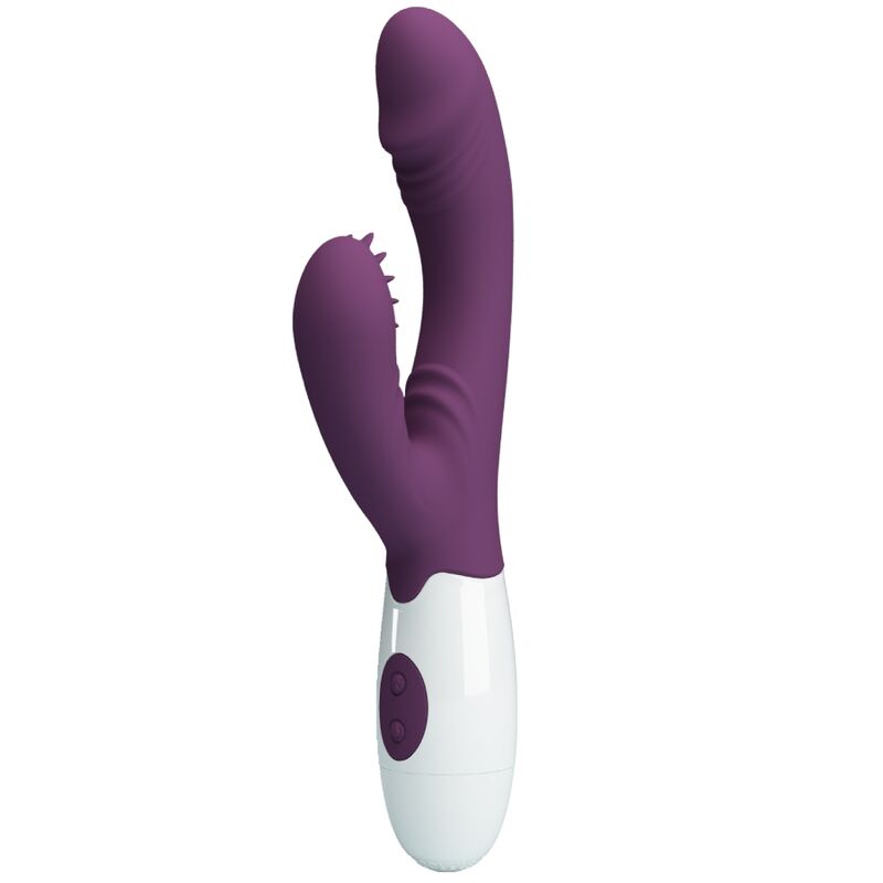 ANDRE VIBRATORE RABBIT E STIMOLATORE PUNTO G VIOLA