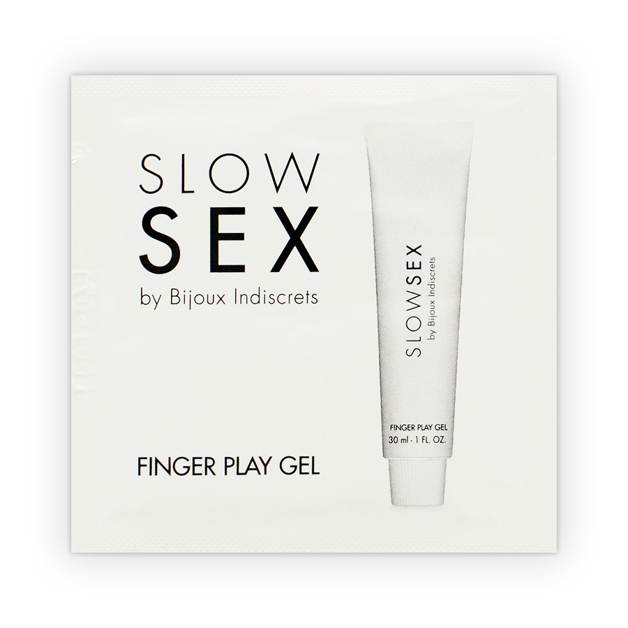 BIJOUX SLOW SEX FINGER PLAY GEL SINGOLA DOSE