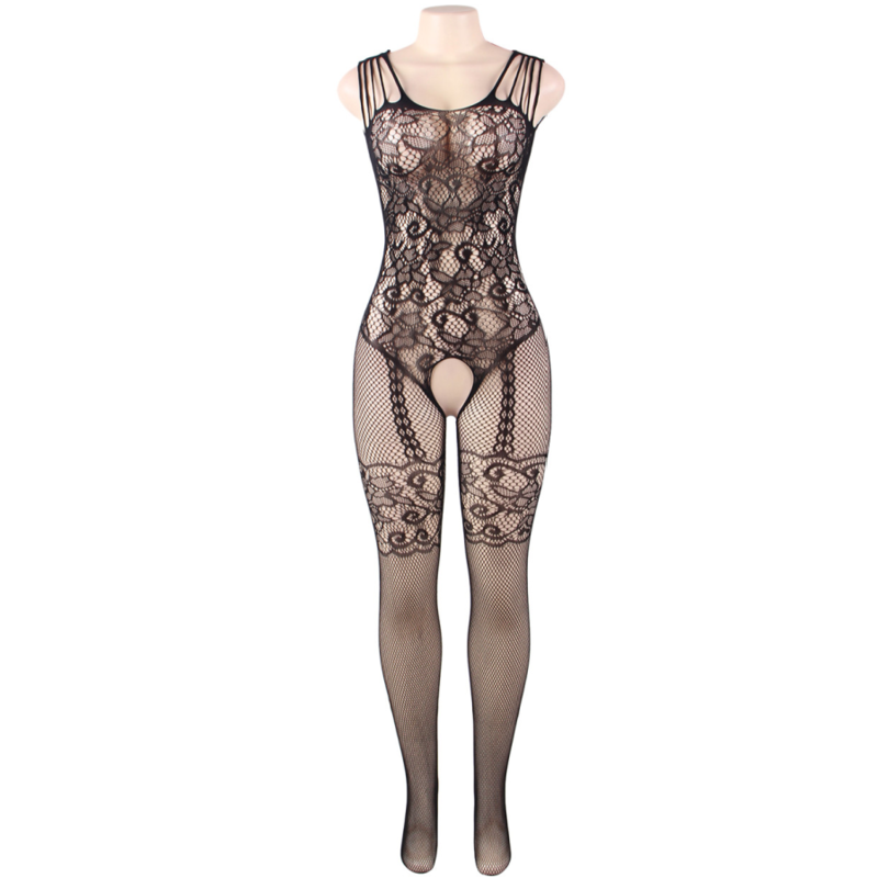 BODYSTOCKING CON ABERTURA FLOR 5