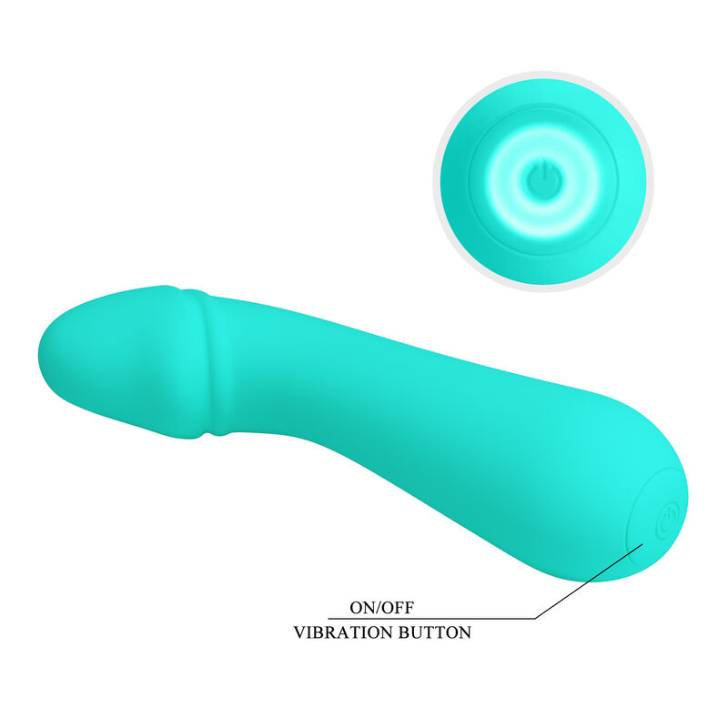 CETUS VIBRADOR RECARGABLE VERD 7