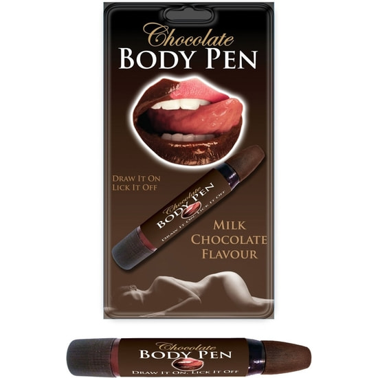 Penna per il corpo al cioccolato