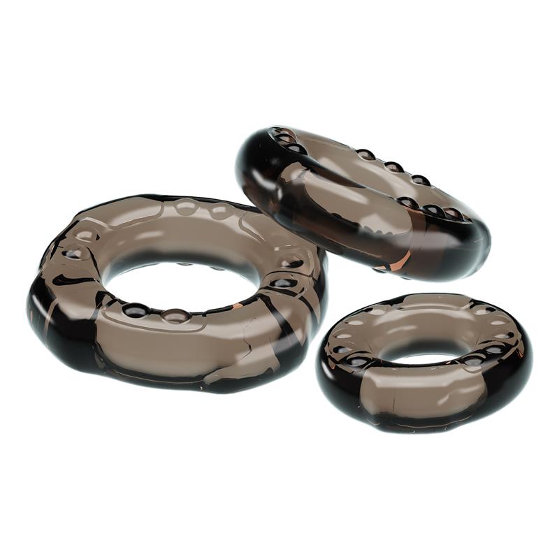 COCK RINGS YVONNE SET 3 ANILLO 4