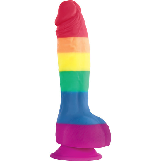 Colours pride edition silicone pene 15cm