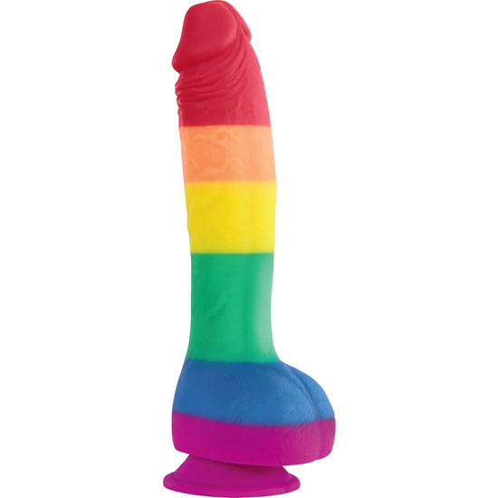 Colours pride edition silicone pene 19cm