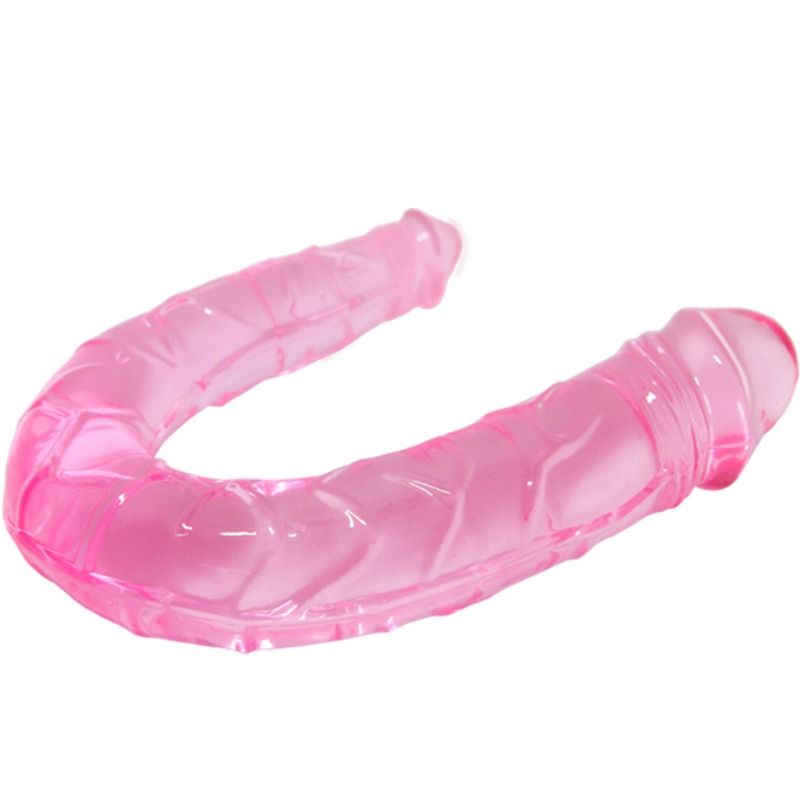 DOUBLE DONG DILDO DOBLO ROSA 2