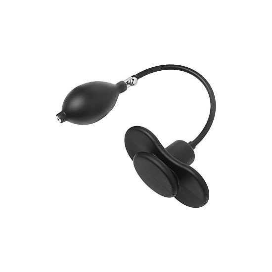 E-stim hollow gag extreme black