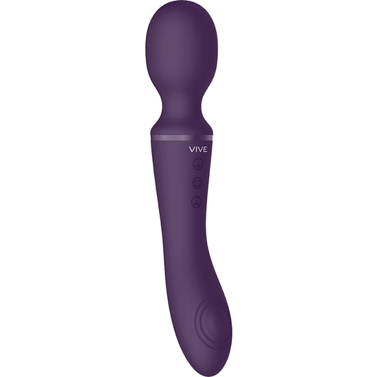 Vive - vibratore con controllo in silicone - viola