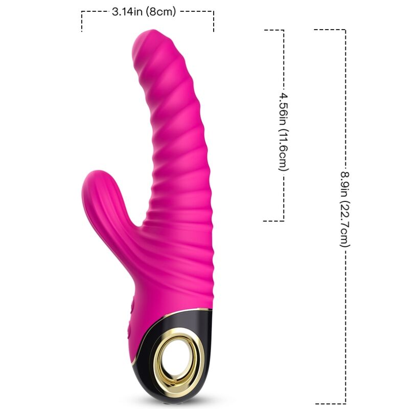 VIBRATORE ETERNITY IN SILICONE FUCSIA