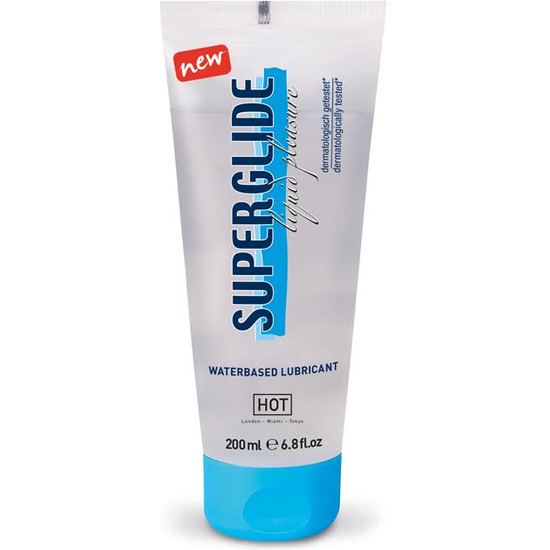 Superglide liquid pleasure - lubrificante a base d'acqua 200