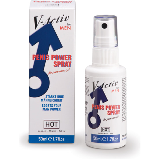 Hot v-activ uomo spray potenziatore dell'erezione