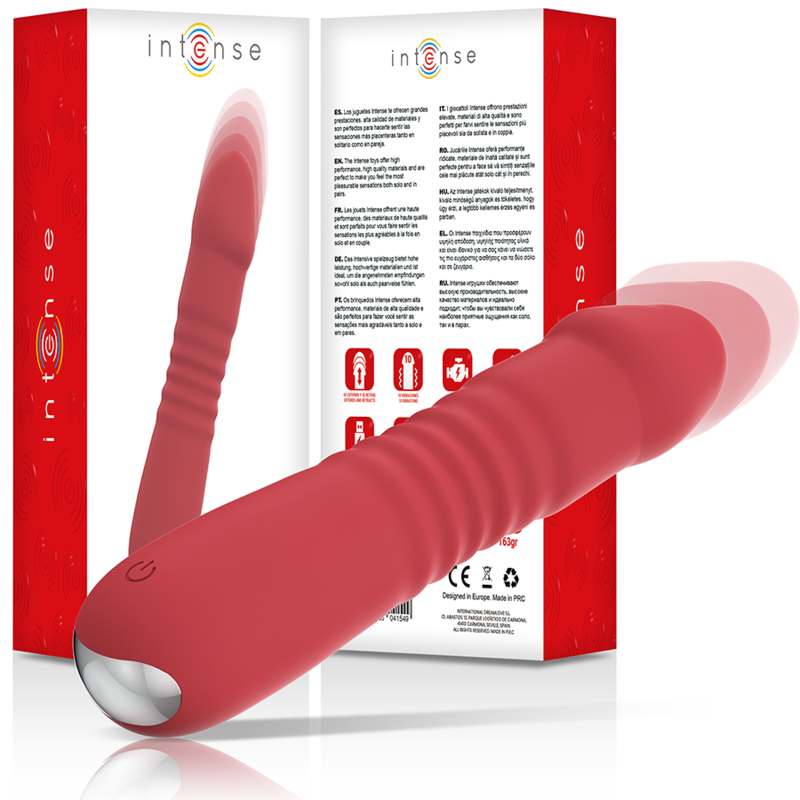 INTENSO - JUNI UP & DOWN 10 VIBRAZIONI ROSSE