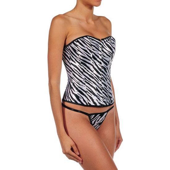 Corsetto intimax zebra grigio