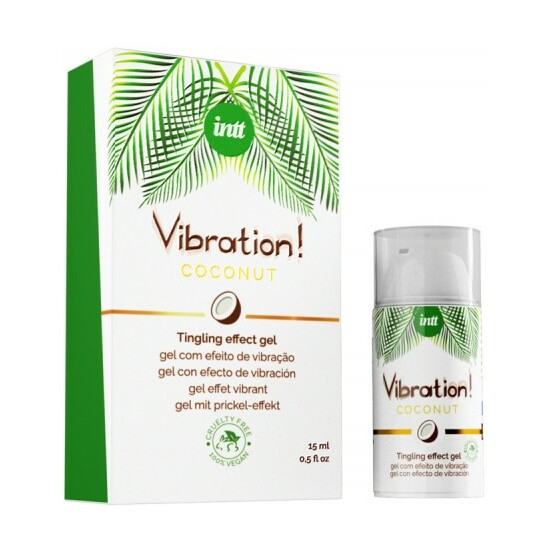 Vibratore liquido al cocco vegano Intt 15ml