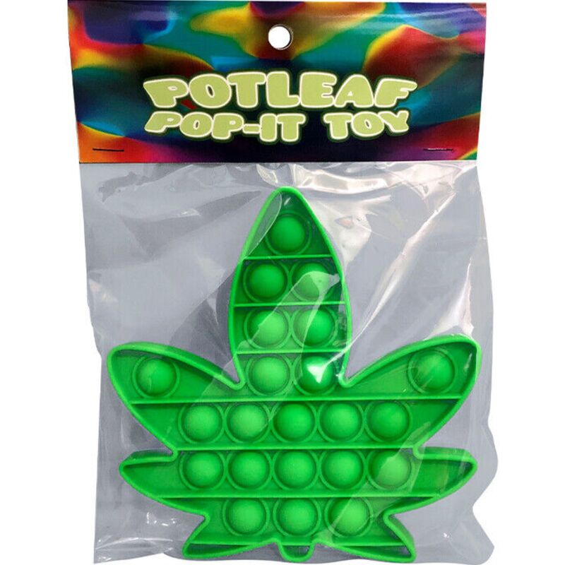 MARIJUANA GIOCATTOLO POP-IT POTLEAF