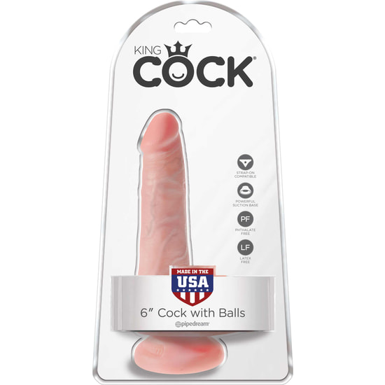 KING COCK 6 BALLS 6