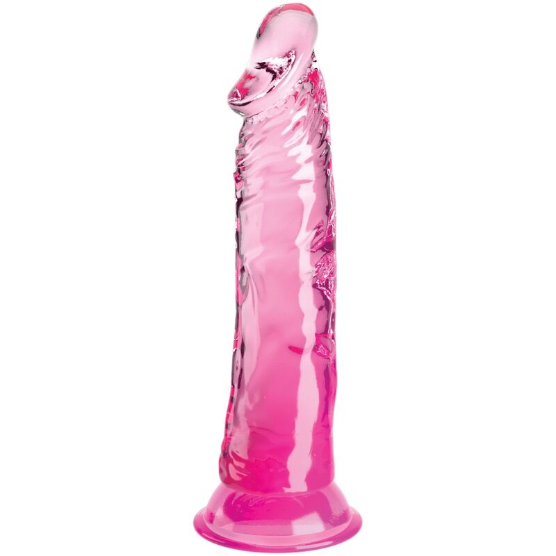 KING COCK CLEAR - PENE REALISTICO 19,7 CM ROSA