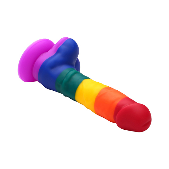 Dildo LGTBI realistico con testicoli