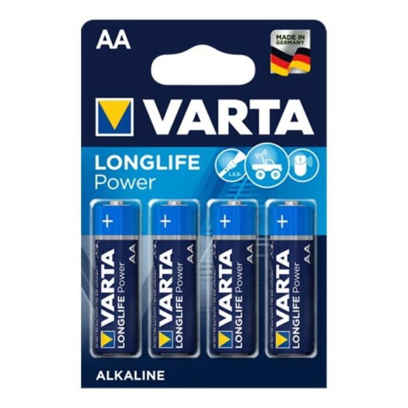 LONGLIFE POWER BATTERIA ALCALINA AA LR6 4 UNITÀ