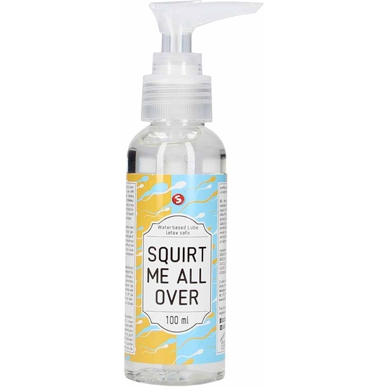 Lubrificante a base d'acqua - squirt me all over - 100 ml