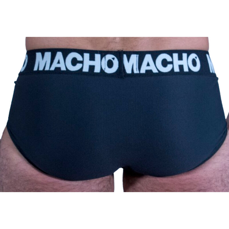 MACHO - MS30NG SLIP NEGRO S 7