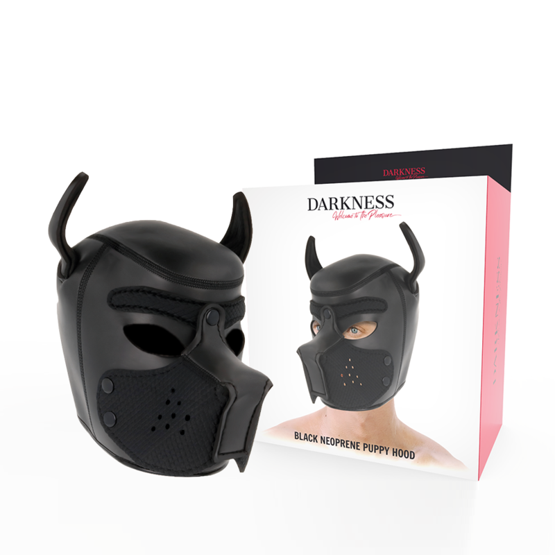 MASCHERA PER CANI IN NEOPRENE CON MUSEROLA RIMOVIBILE M