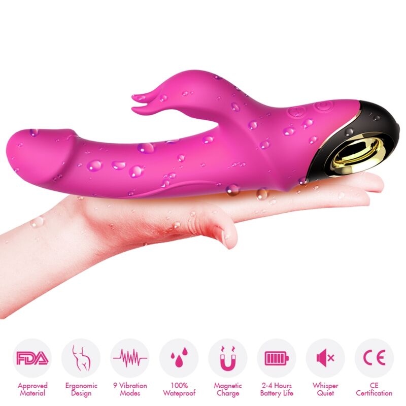 METEROR DILDO VIBRADOR RABBIT  3