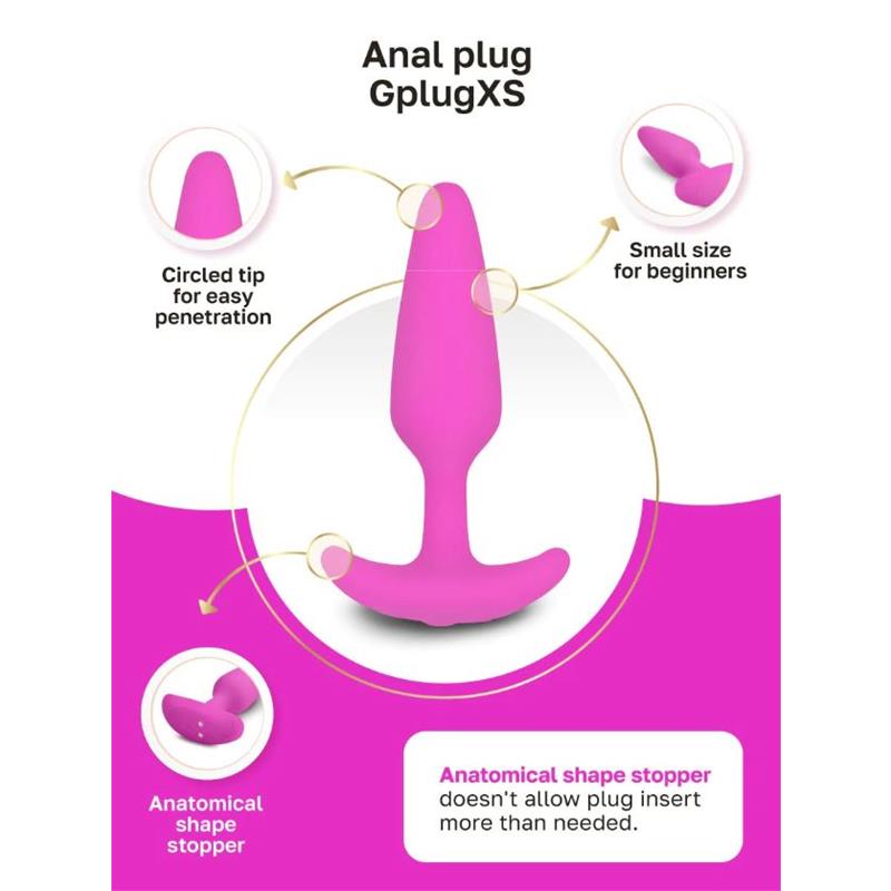 PLUG ANAL CON VIBRACIÓN GPLUG  7