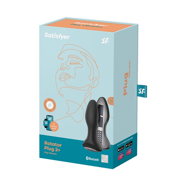 SATISFYER ROTATOR PLUG 2+ 7