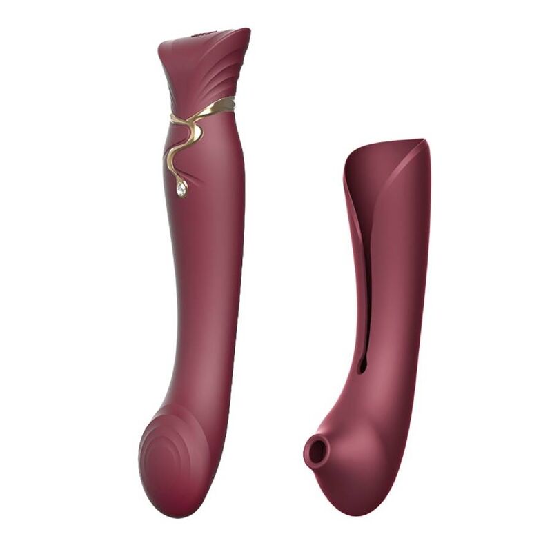 SET QUEEN PULSE WAVE CLIT STIM ROSSO