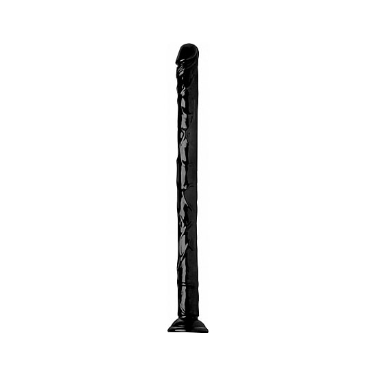 Dildo flessibile realistico 50 cm - nero