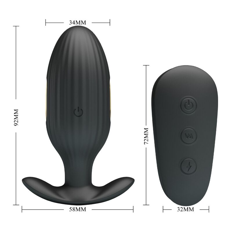 ROYAL PLEASURE PLUG ANAL CON E 19