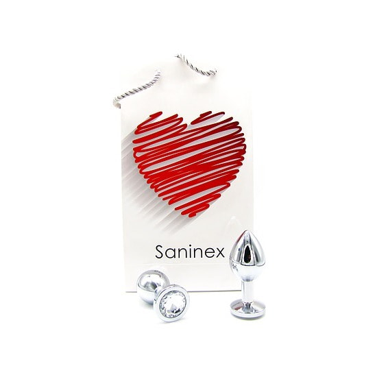 Saninex plug metal intenso diamante orgasmico