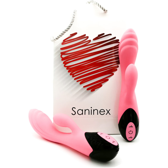 Saninex swan - vibratore per punto g e clitoride a 10 veloci