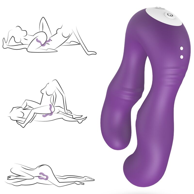 SERAPH VIBRADOR DOBLE CONTROL  2