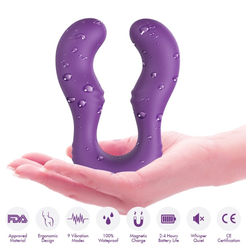 SERAPH VIBRADOR DOBLE CONTROL  4