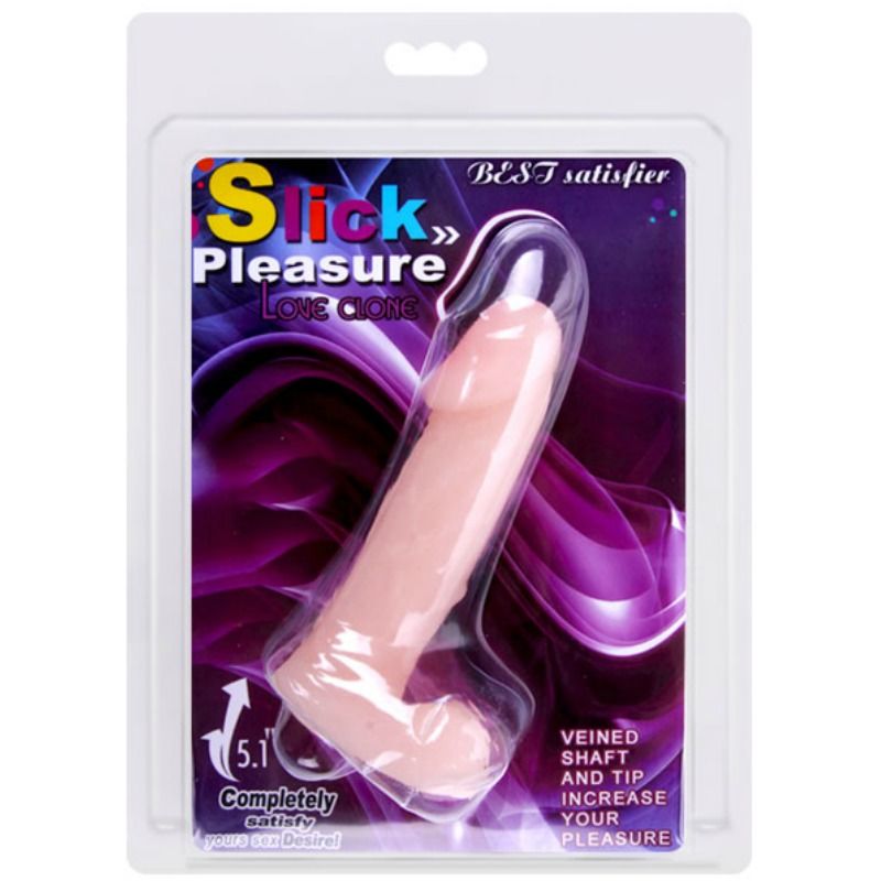 SLICK PLEASURE DILDO REALÍSTIC 5