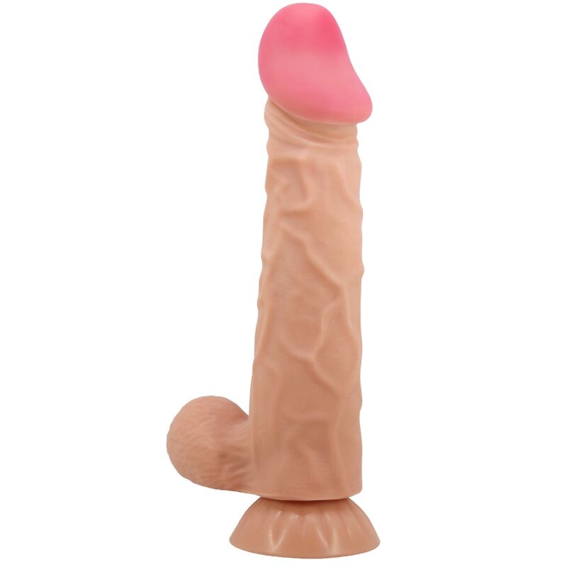 DILDO REALISTICO SLIDING SKIN SERIES CON VENTOSA SCORREVOLE