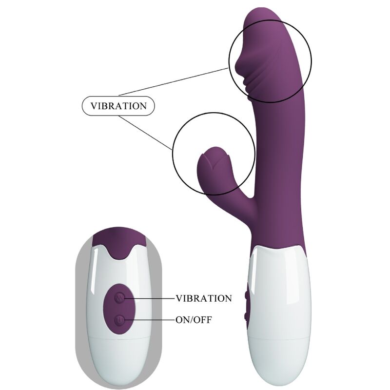 SNAPPY VIBRADOR PUNTO G MORADO 9