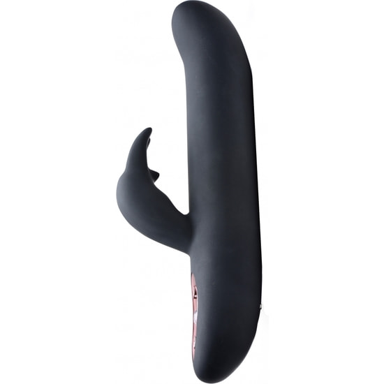 Vibratore 10x flexing rabbit - nero