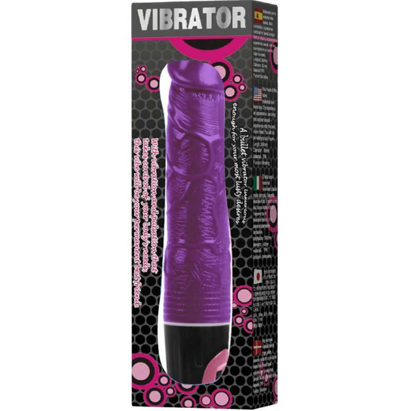 VIBRADOR MULTIVELOCIDAD LILA 2