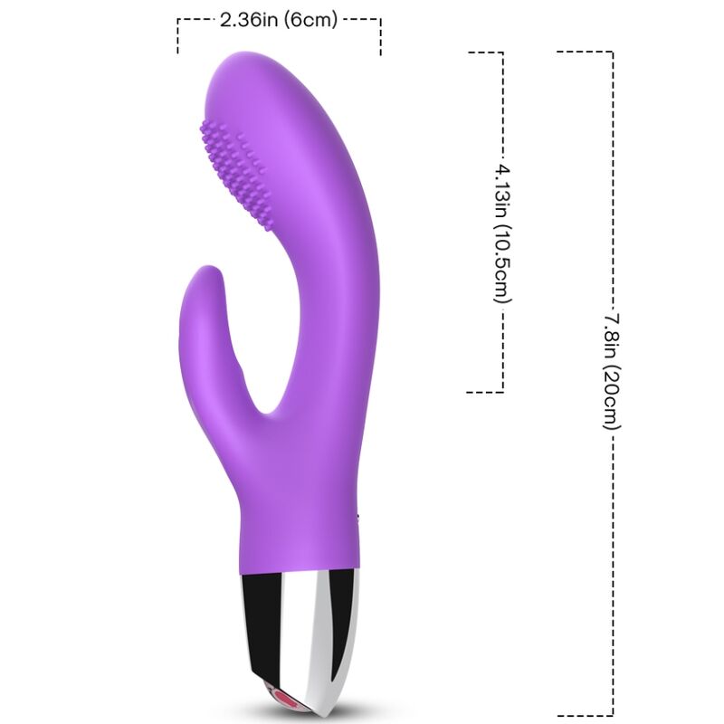 VIBRADOR RABBIT VIOLETA 4