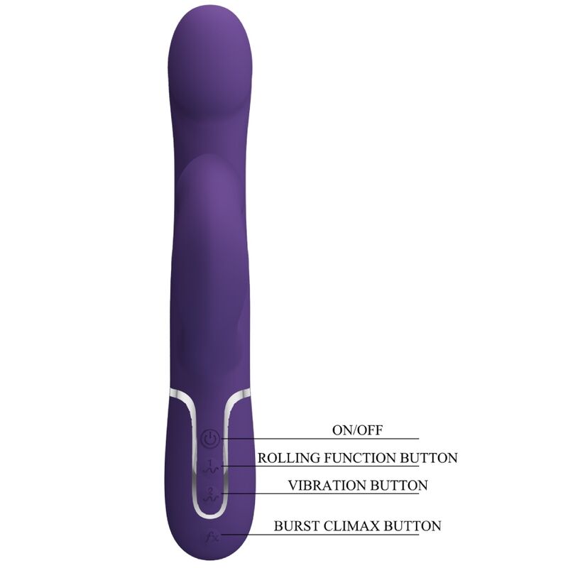 ZALIN VIBRADOR RABBIT PERLAS 4 9