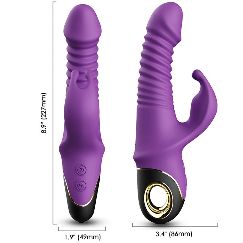 ZING DILDO VIBRADOR RABBIT VIO 3