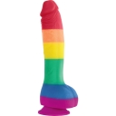 COLOURS PRIDE DILDO 1