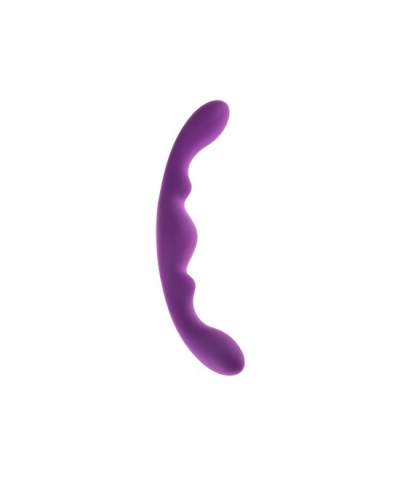 ALIVE LUNA Luna dildo doppia penetrazione viola in silicone 25 cm