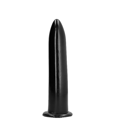 ALL BLACK DILDO 19 Dildo morbido di buone dimensioni