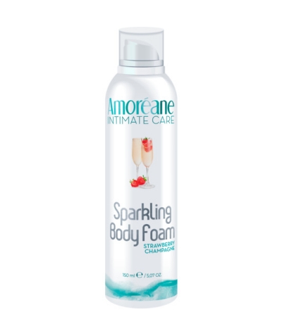 SPARKLING BODY FOAM Schiuma per massaggiare il sapore, non macchia e non appiccica