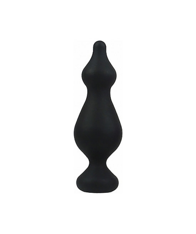 AMUSE BLACK BUTT PLUG - L Amuse plug anale in silicone nero taglia l