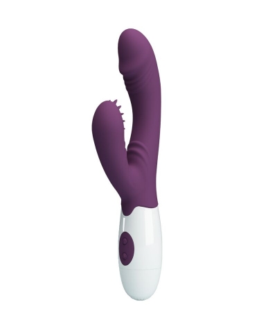 ANDRE VIBRADOR RABBIT &AMP Stimolatore intimo doppio con vibrazione e onde.